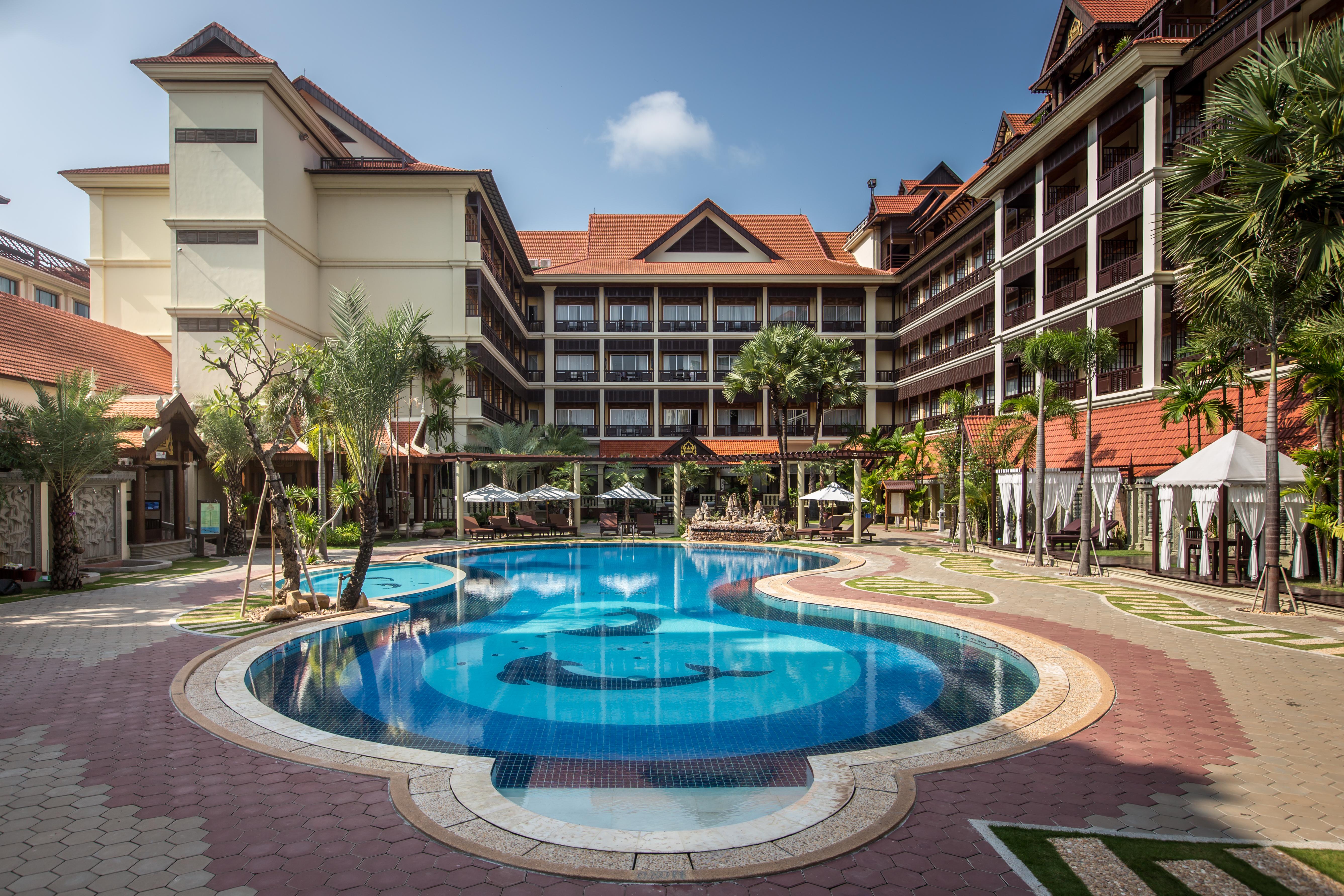 סיאם ריפ Empress Residence Resort And Spa מראה חיצוני תמונה